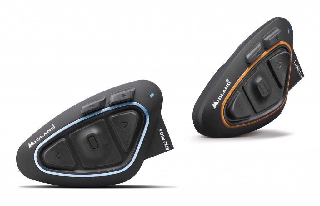 Interfoni Midland, nuova gamma BTX1 e BTX2 PRO S - Motospia