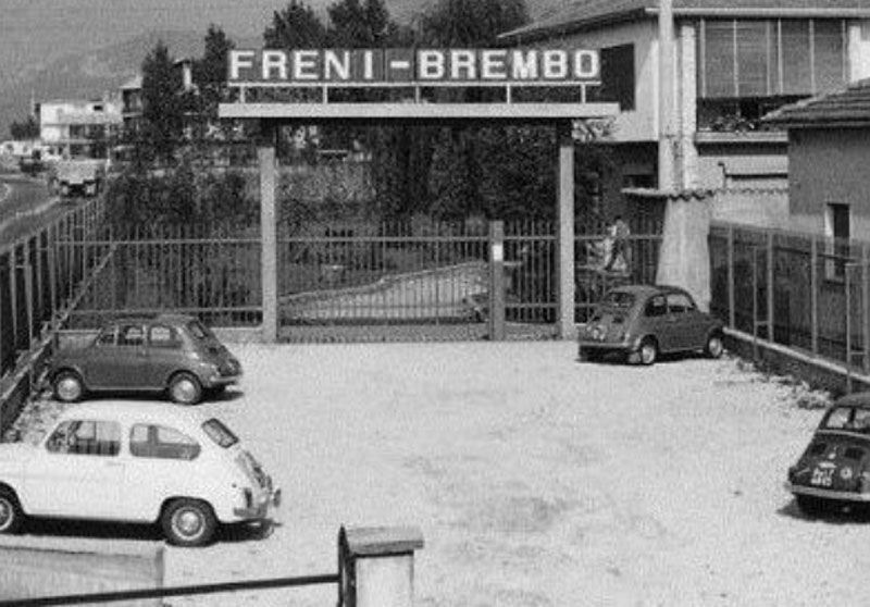 Foto storica dello stabilimento Brembo