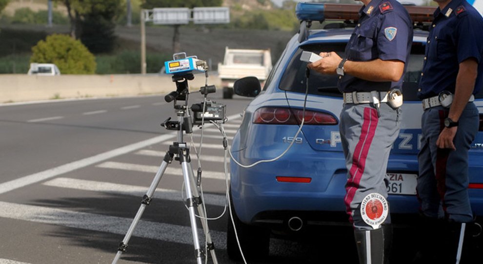 Controllo effettuato dalla Polizia Stradale