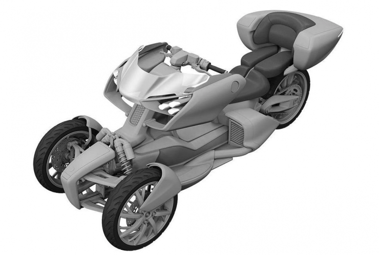 yamaha tre ruote