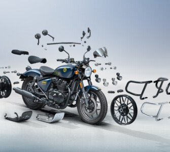 La Royal Enfield Shotgun 650