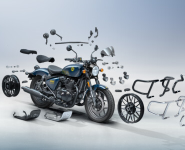 La Royal Enfield Shotgun 650