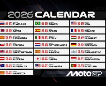 calendario motogp 2026