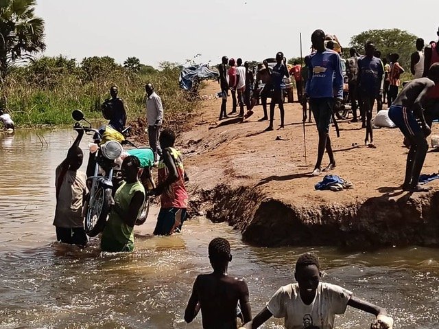 Sud Sudan inondazioni